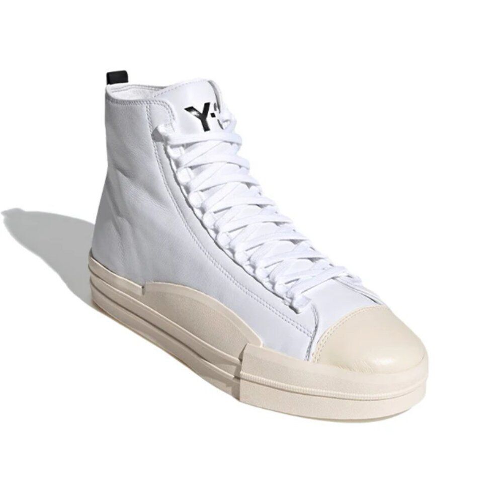 NEW adidas Y-3 Yuben Mid 'Core White' FX0567 Mens 6.5 US 6 UK 39 1/3 EUR rare